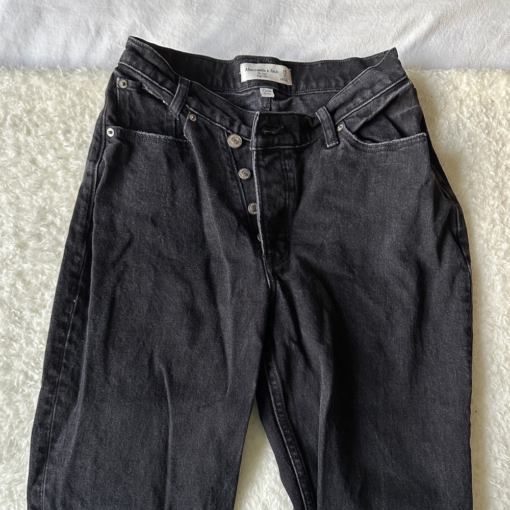 Abercrombie and Fitch Crossover Dad jeans (curve love)